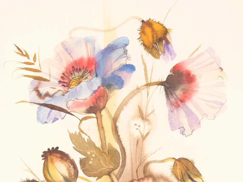 1842-Josef Prem - Natura morta floreale